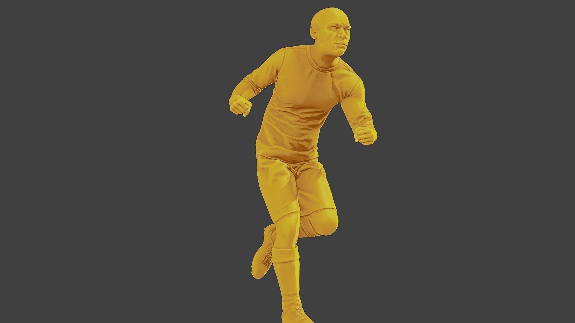 Soccer Player SP 033 3D print model_13