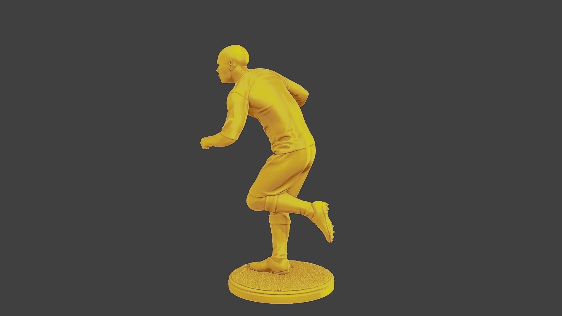 Soccer Player SP 033 3D print model_4