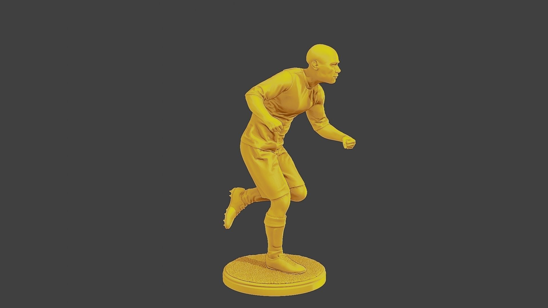 Soccer Player SP 033 3D print model_9