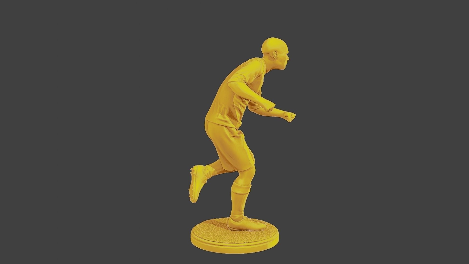 Soccer Player SP 033 3D print model_8