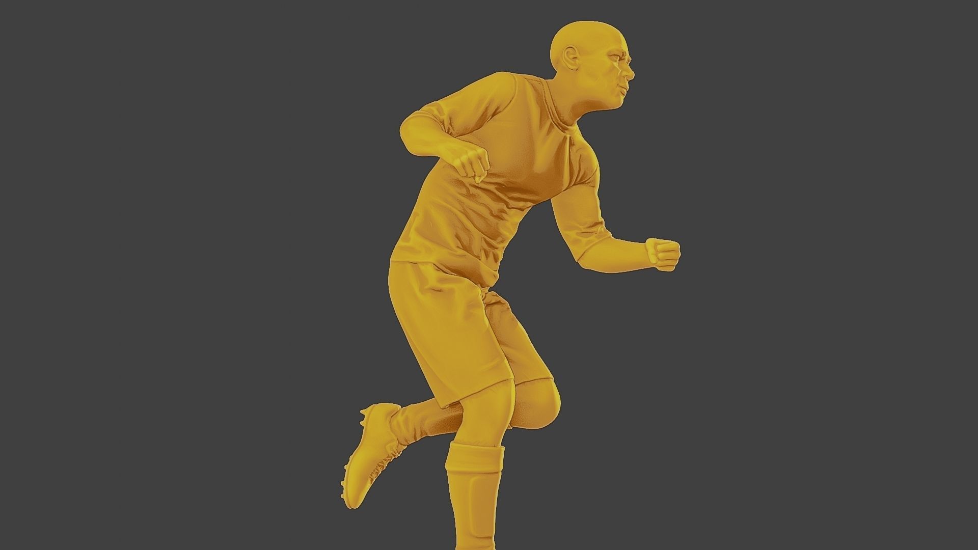 Soccer Player SP 033 3D print model_29