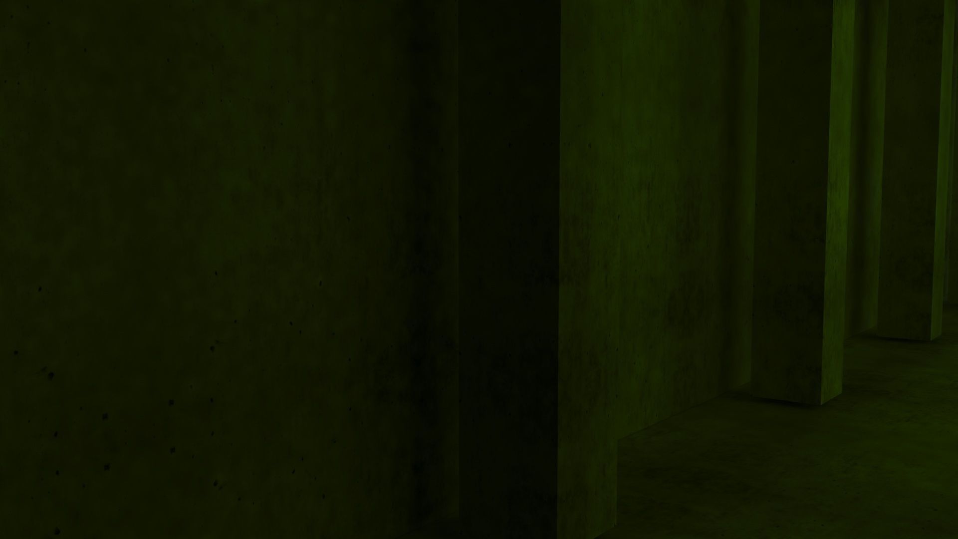 Green Spiatal Tunnel 3D model_10