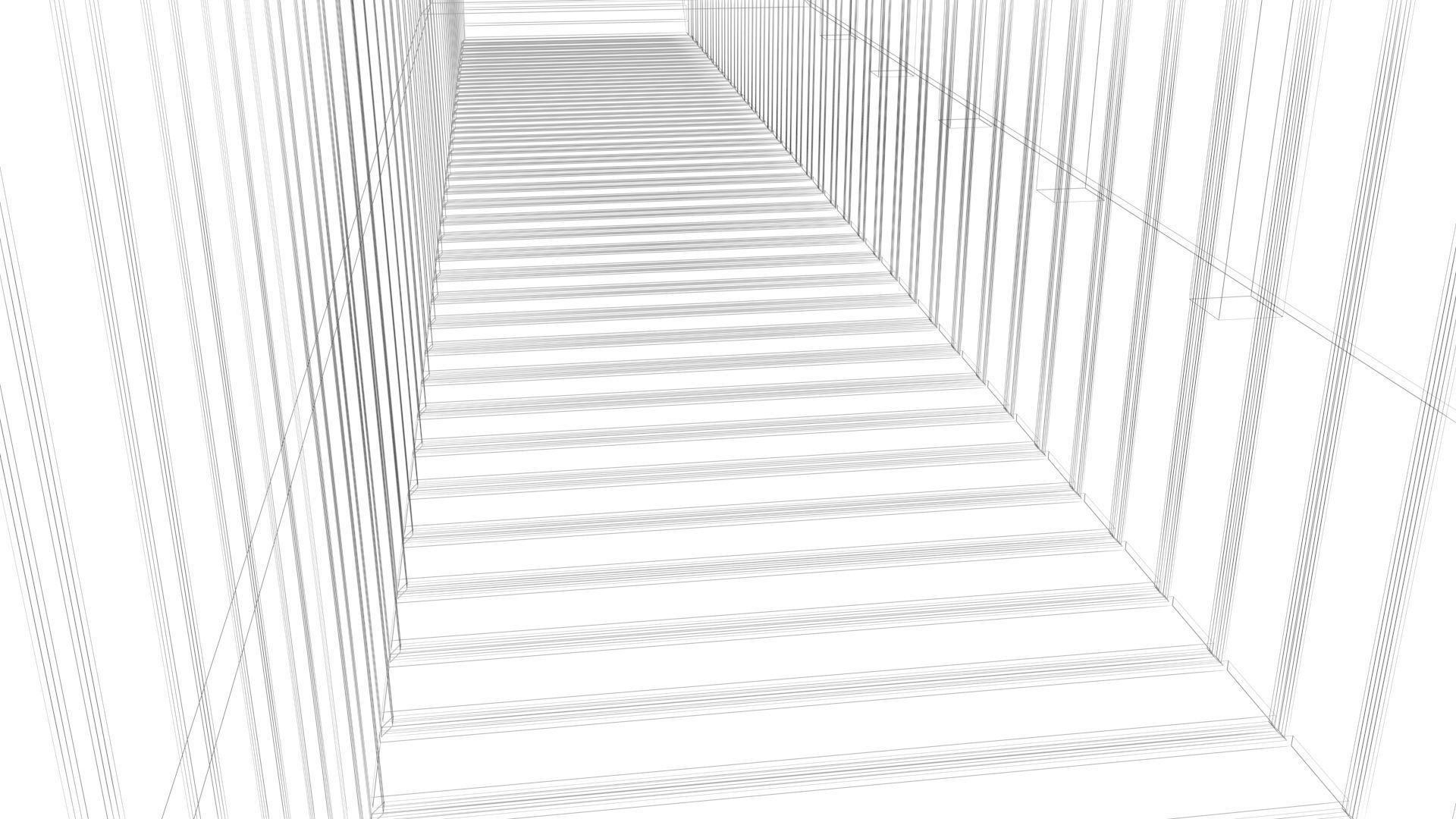 Green Spiatal Tunnel 3D model_28