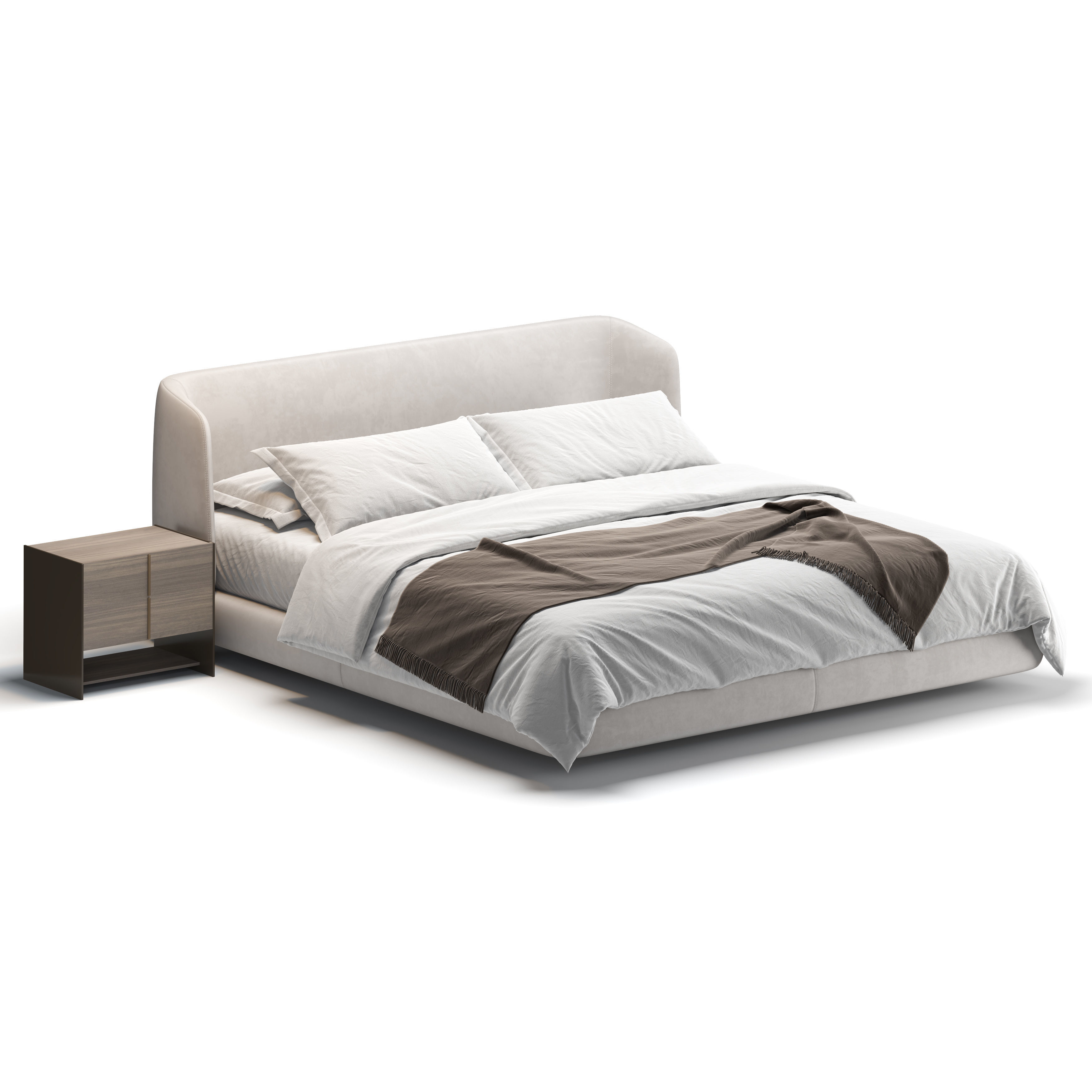 Virgin Bed 3D model_2