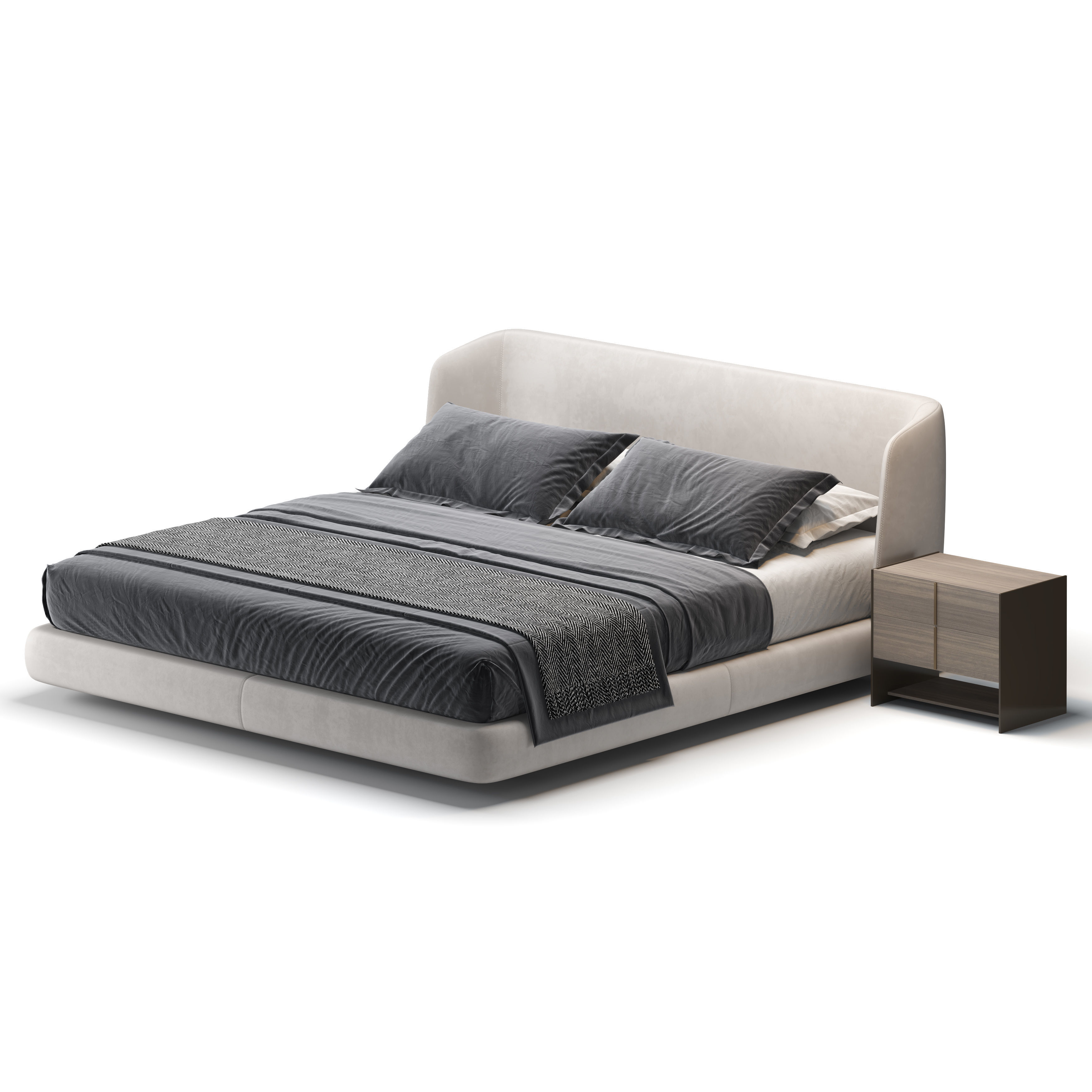 Virgin Bed 3D model_4