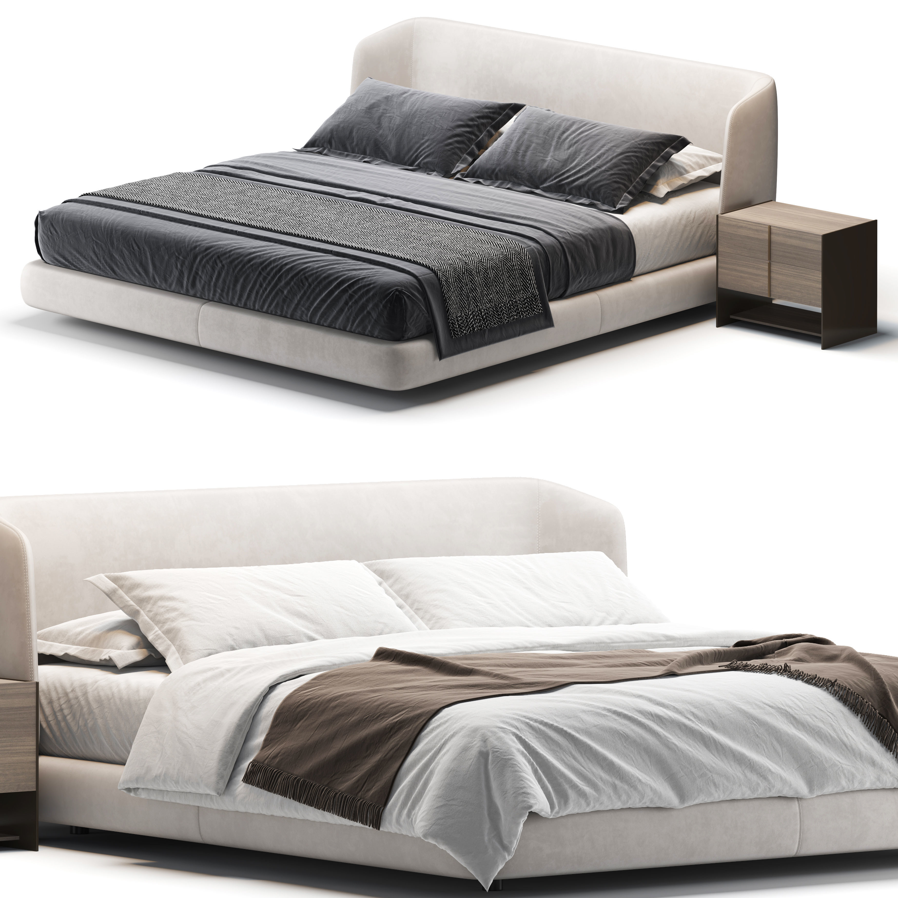 Virgin Bed 3D model_1