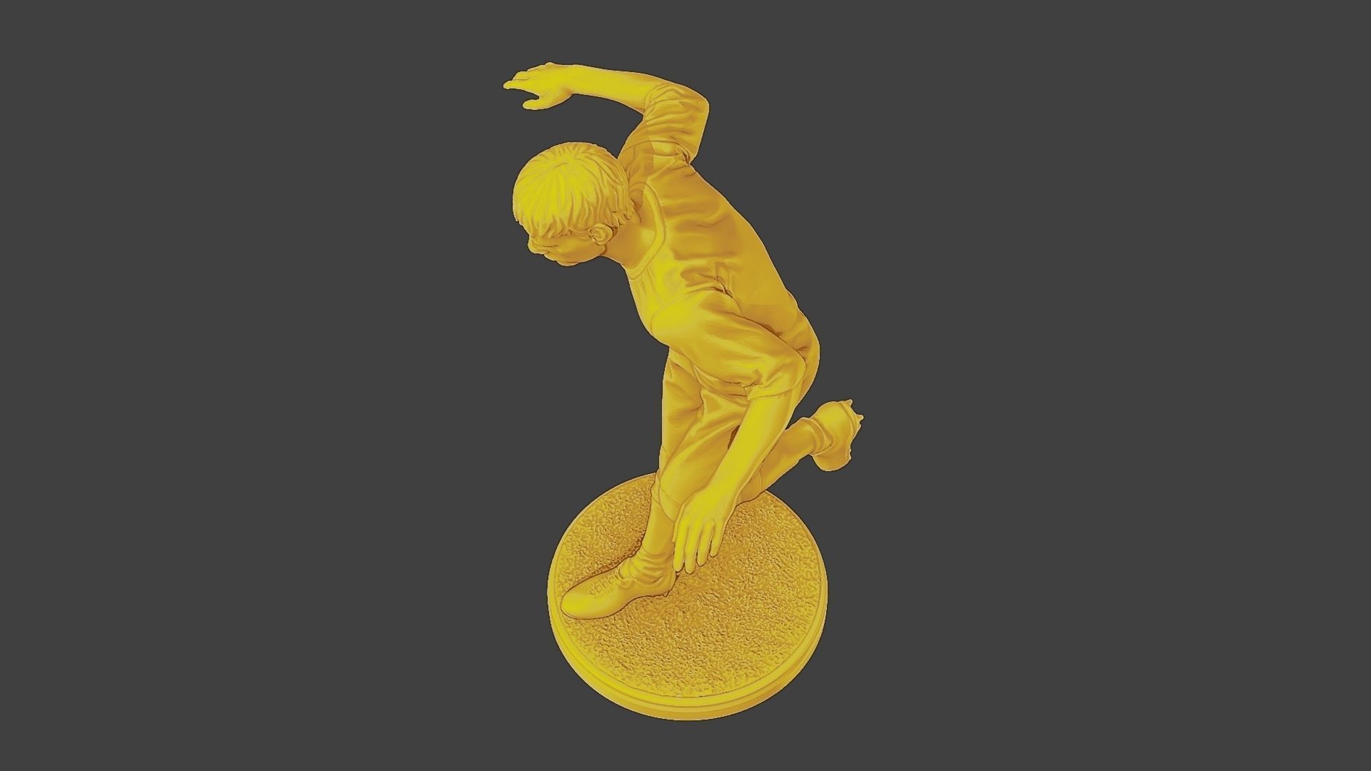 Soccer Player SP 034 3D print model_15