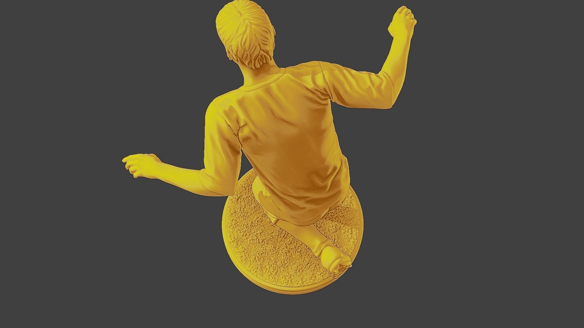 Soccer Player SP 034 3D print model_16