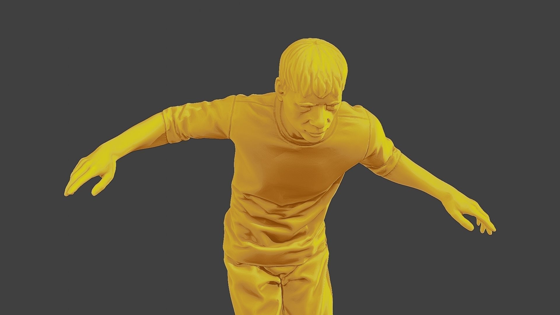 Soccer Player SP 034 3D print model_19