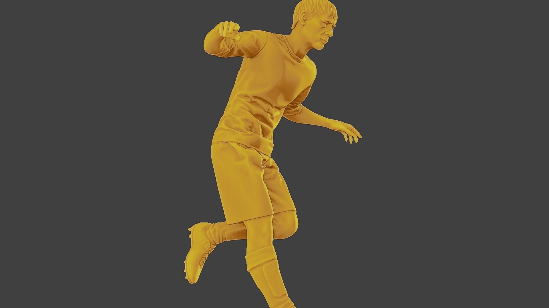 Soccer Player SP 034 3D print model_29