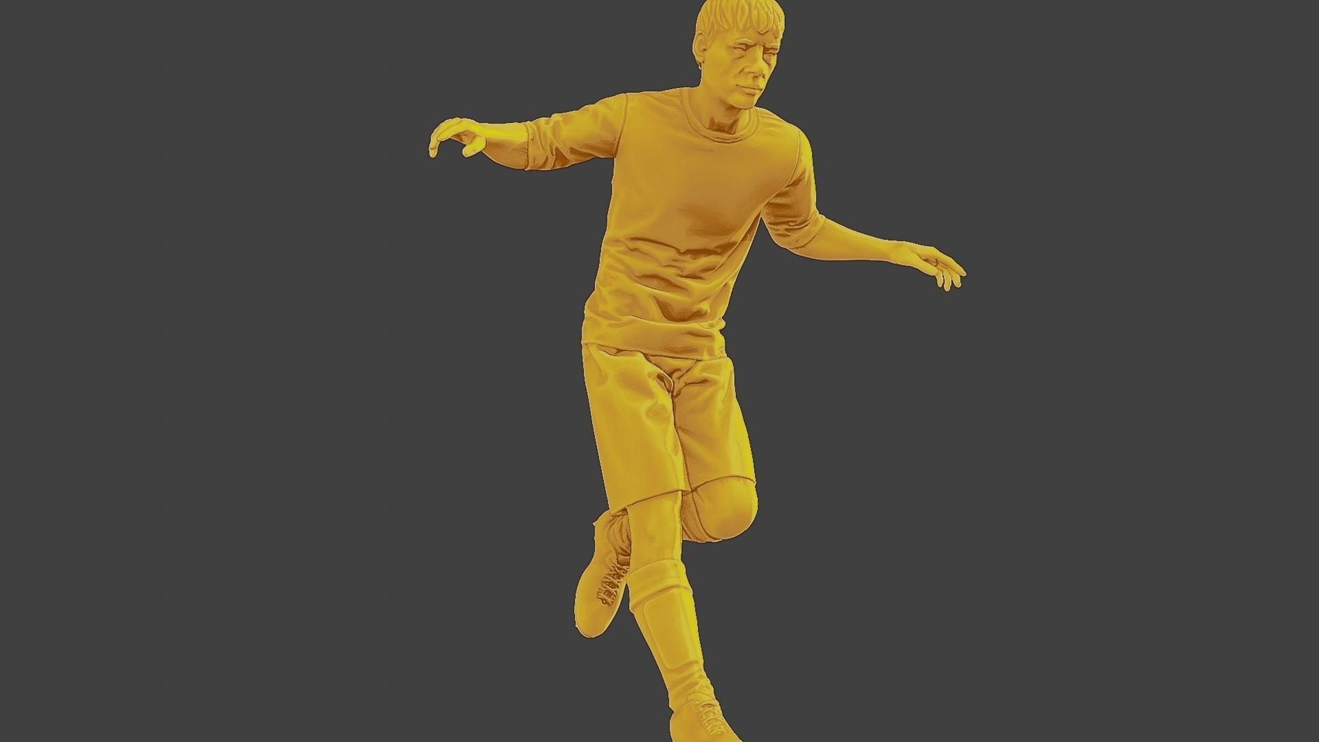 Soccer Player SP 034 3D print model_13