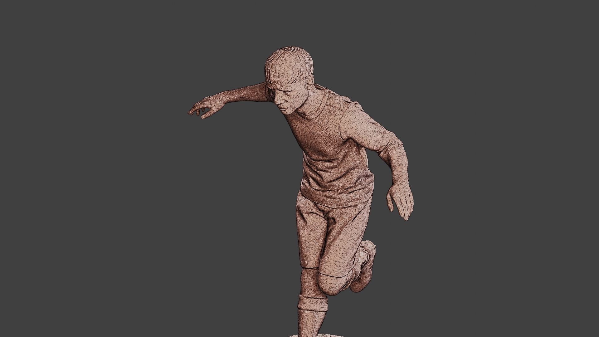 Soccer Player SP 034 3D print model_12