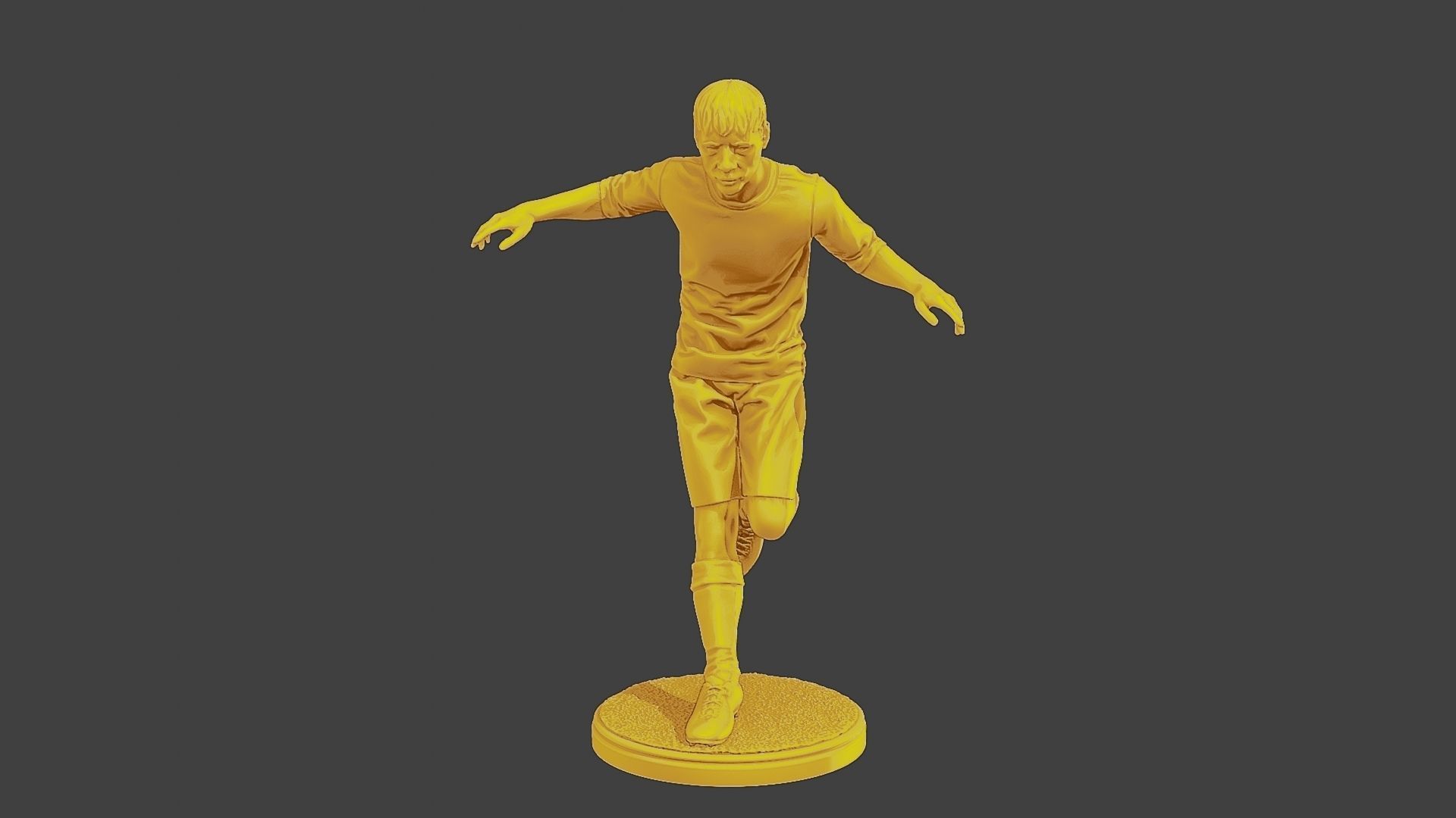 Soccer Player SP 034 3D print model_1