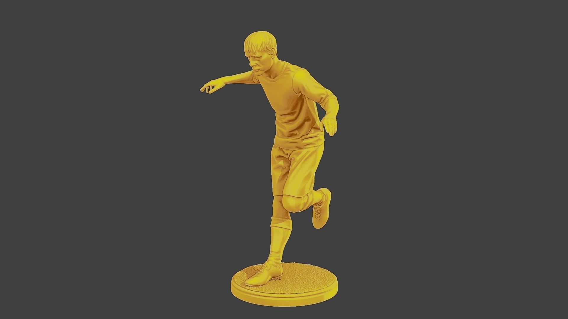 Soccer Player SP 034 3D print model_2