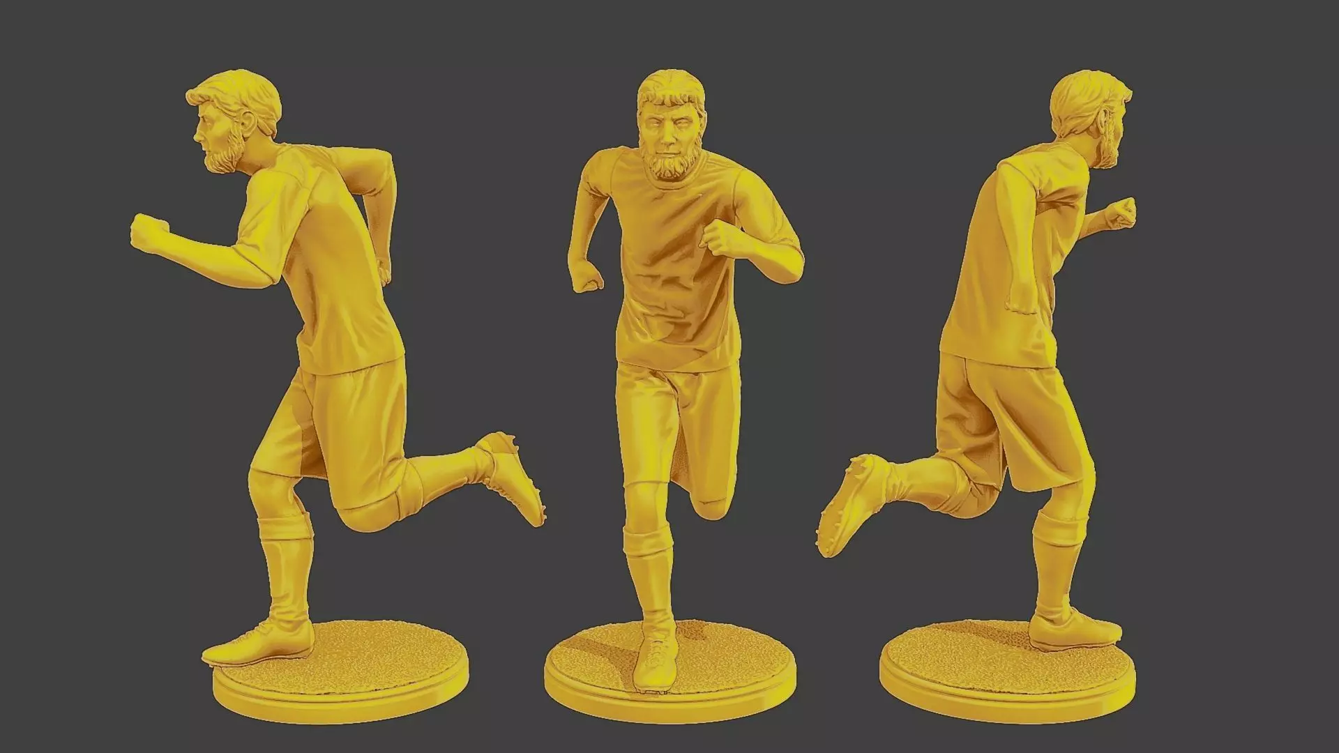 Soccer Player SP 035 3D print model_0