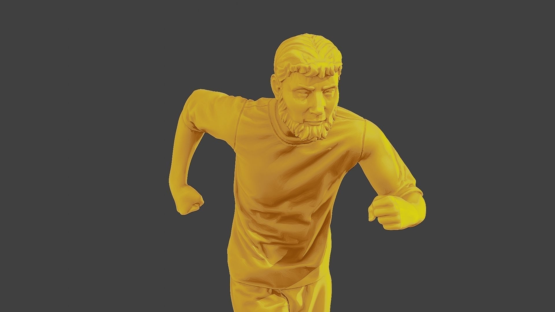 Soccer Player SP 035 3D print model_19