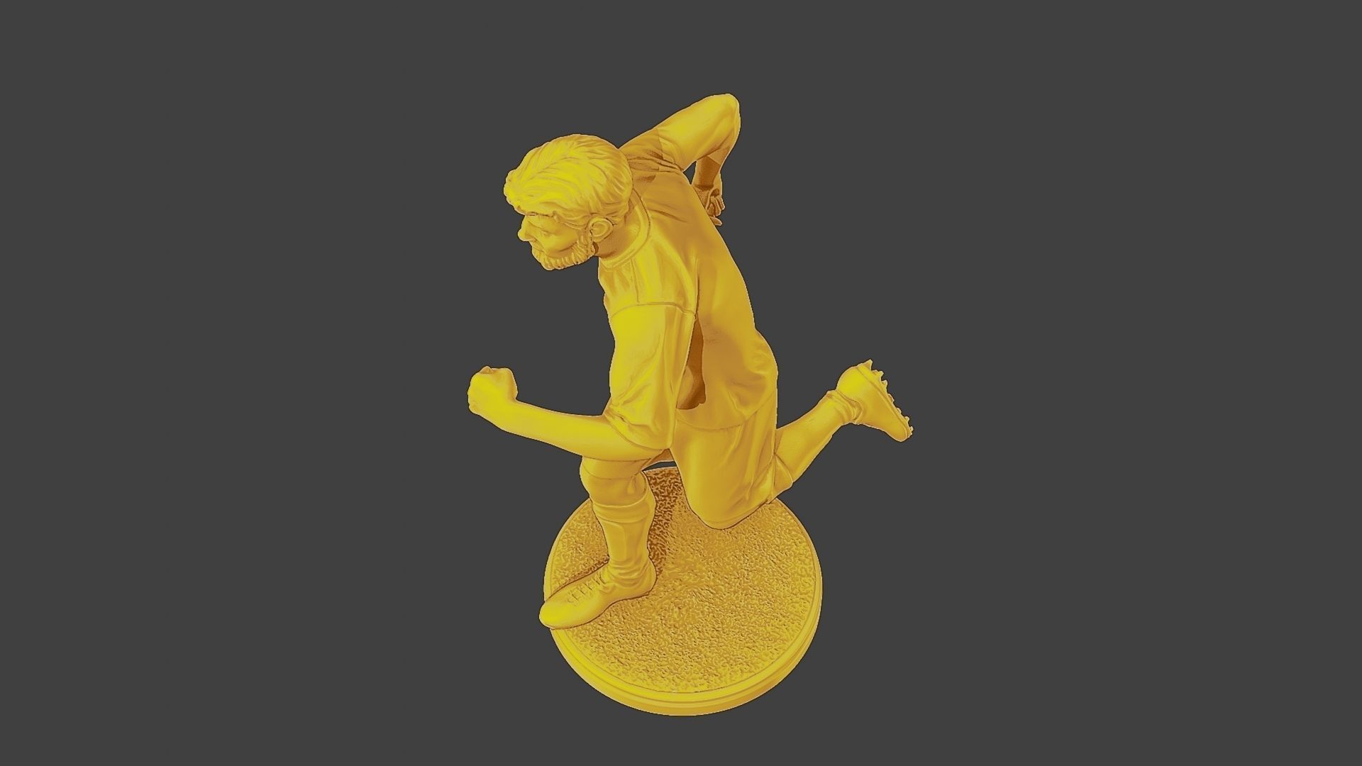 Soccer Player SP 035 3D print model_15