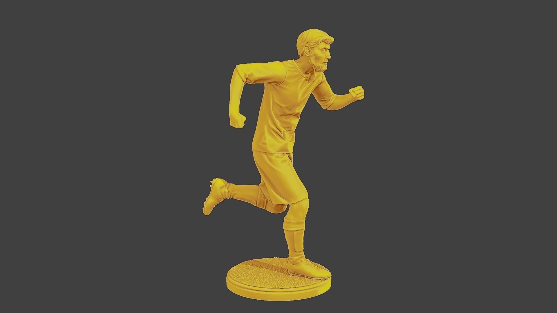 Soccer Player SP 035 3D print model_9
