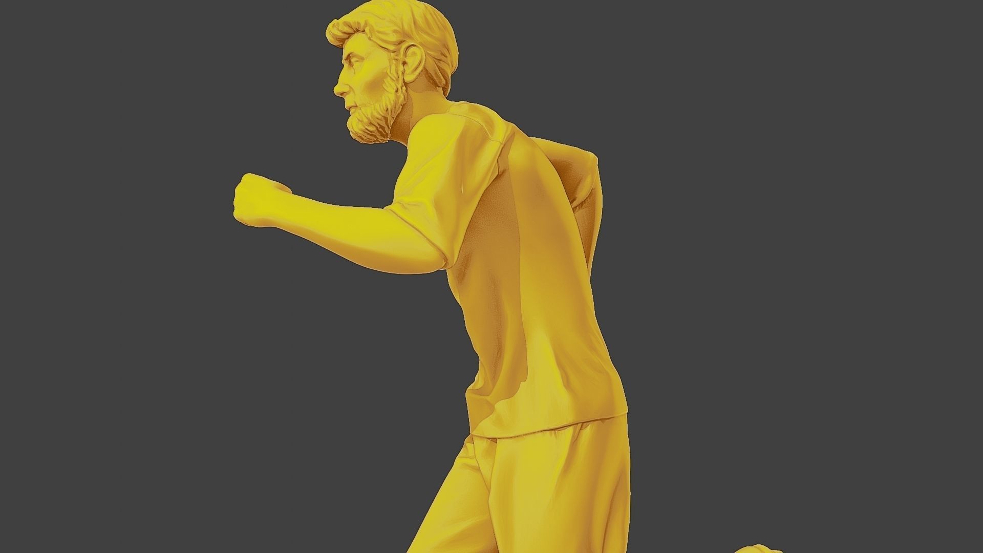 Soccer Player SP 035 3D print model_17