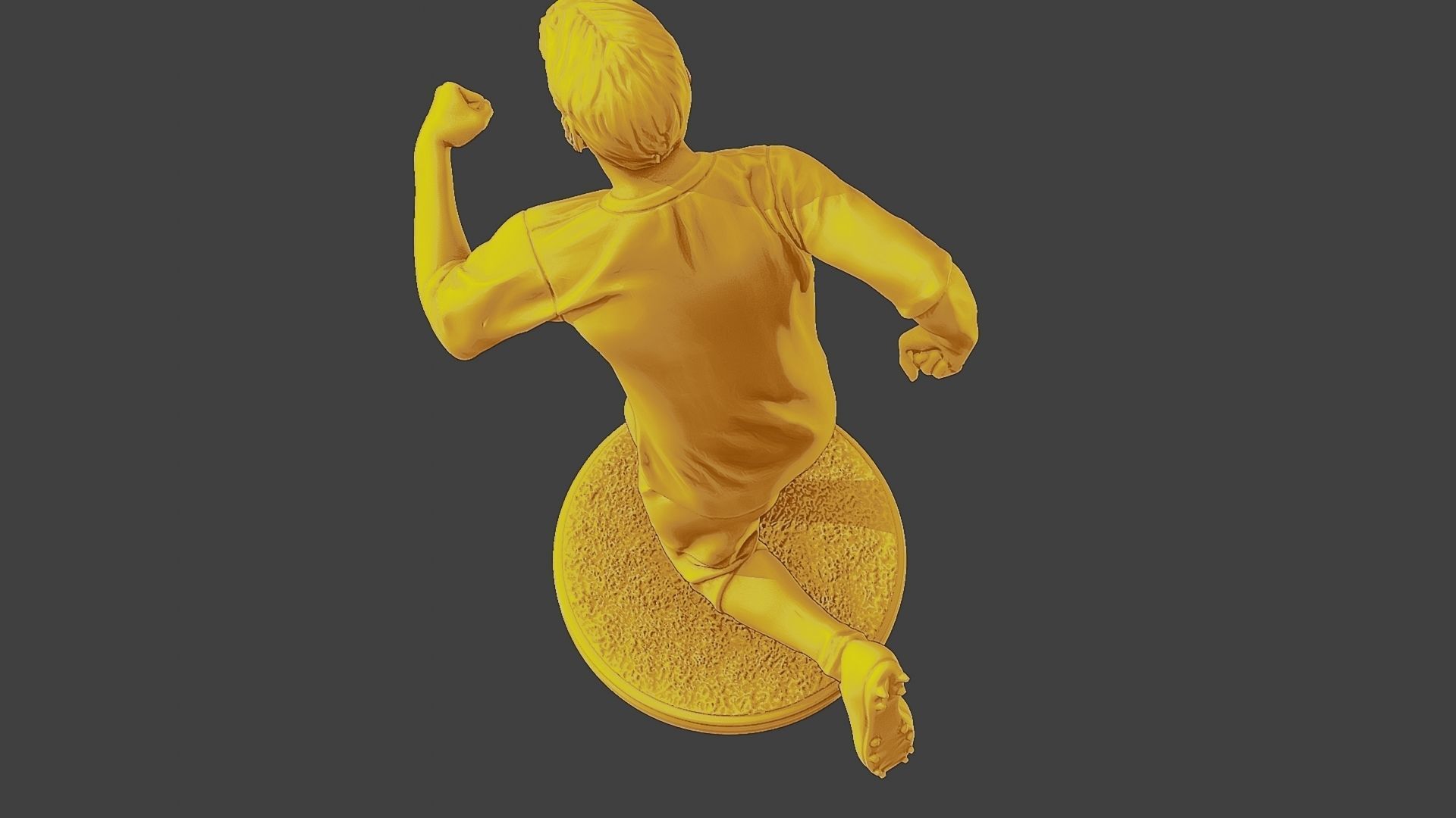 Soccer Player SP 035 3D print model_16