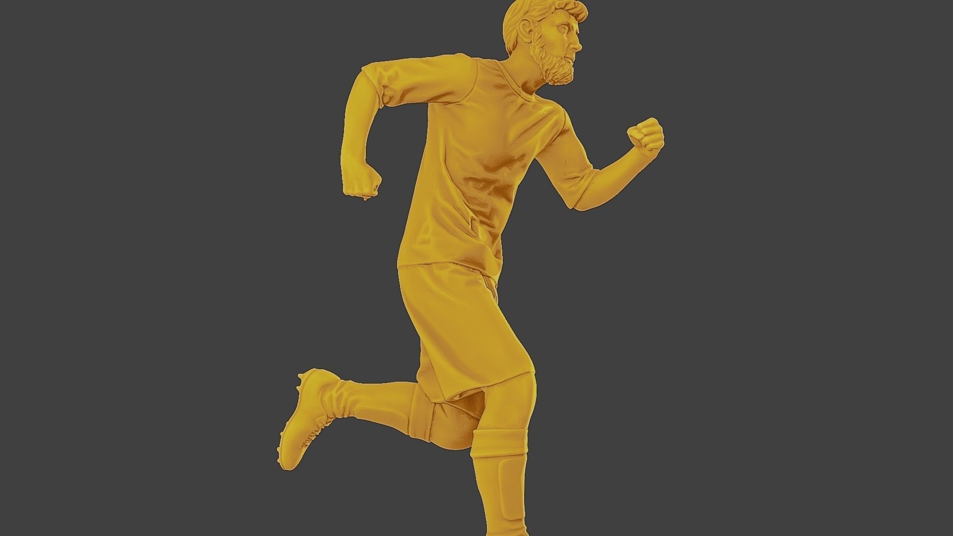 Soccer Player SP 035 3D print model_29
