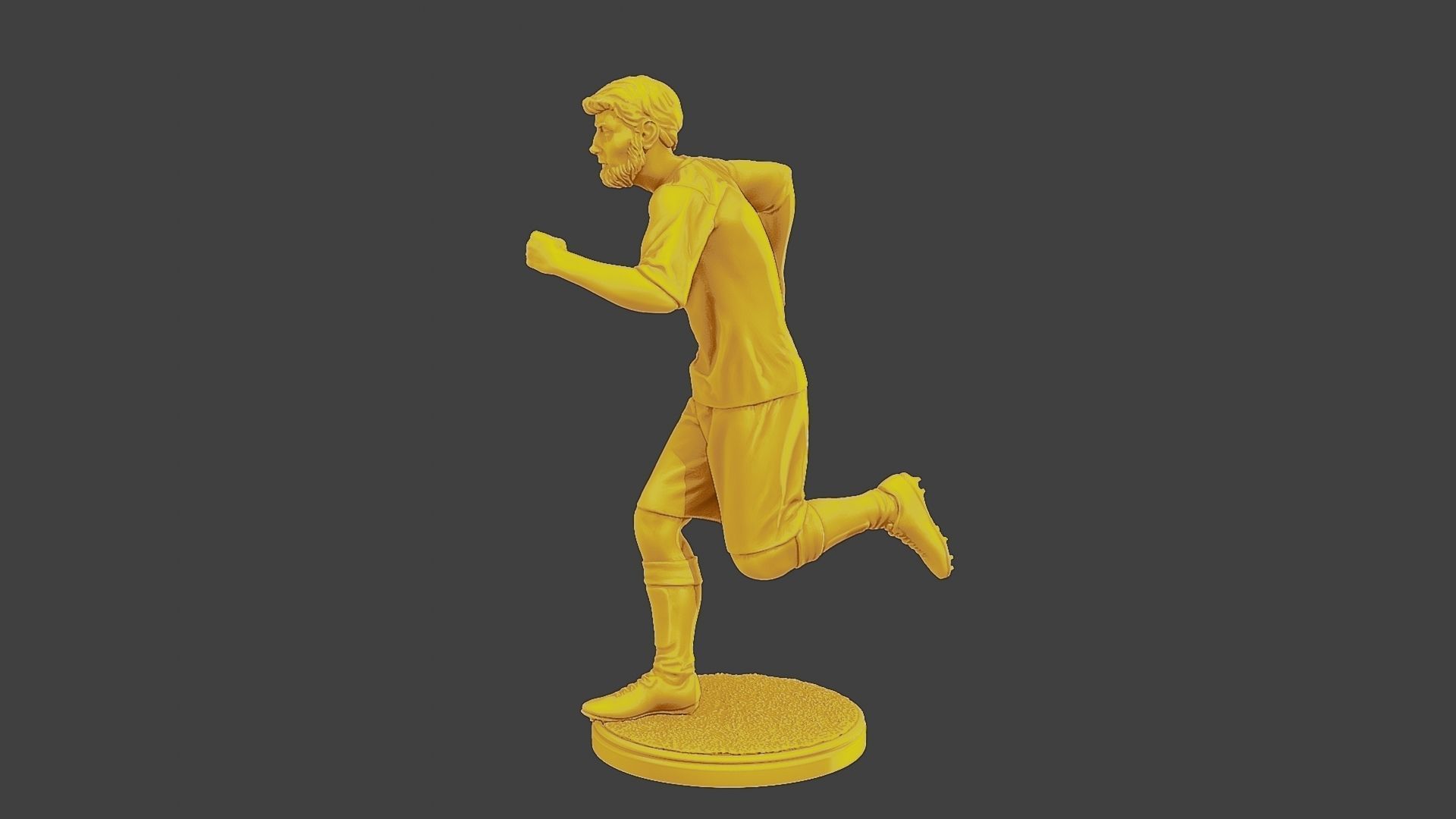 Soccer Player SP 035 3D print model_3