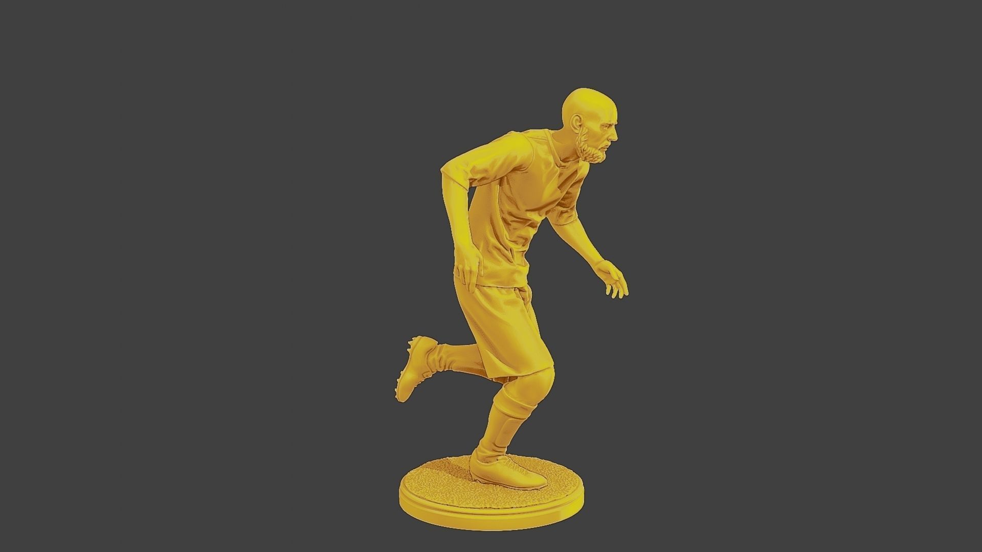 Soccer Player SP 036 3D print model_9