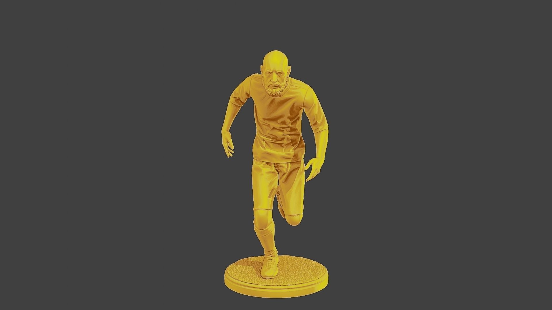 Soccer Player SP 036 3D print model_1