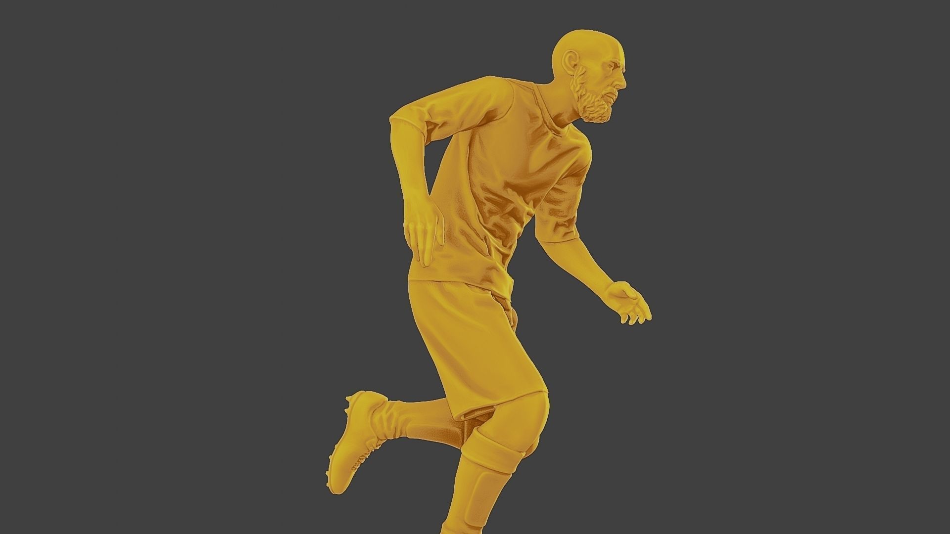 Soccer Player SP 036 3D print model_29