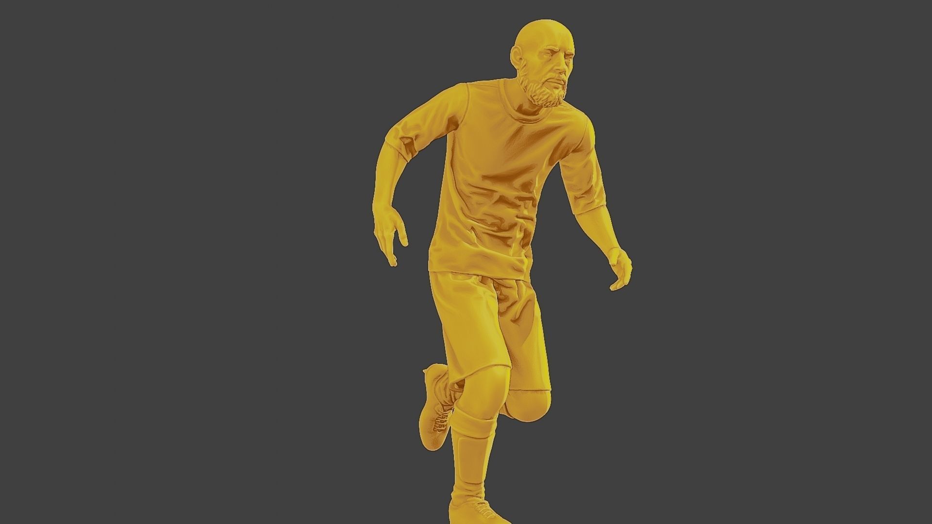 Soccer Player SP 036 3D print model_13