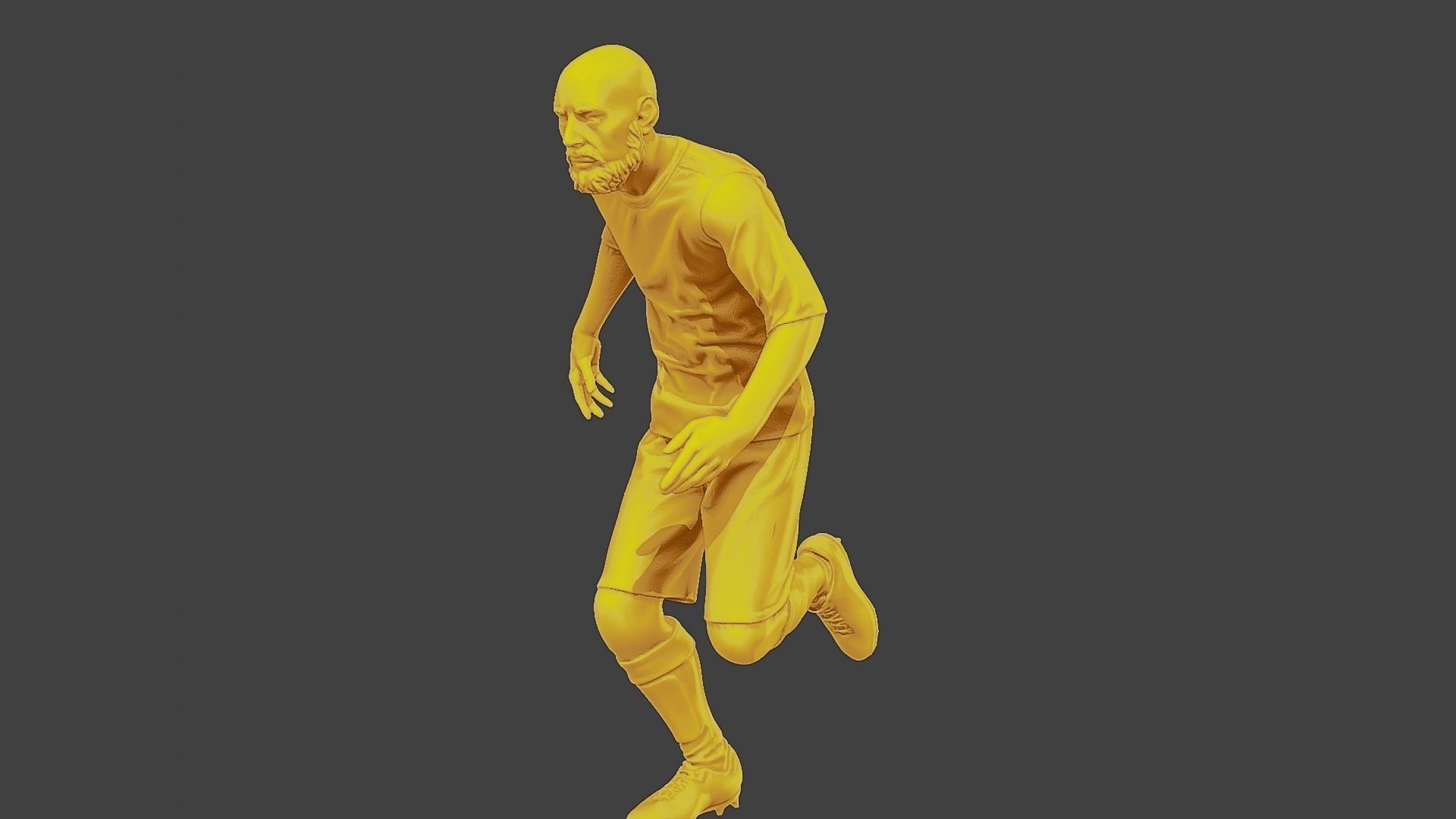 Soccer Player SP 036 3D print model_27