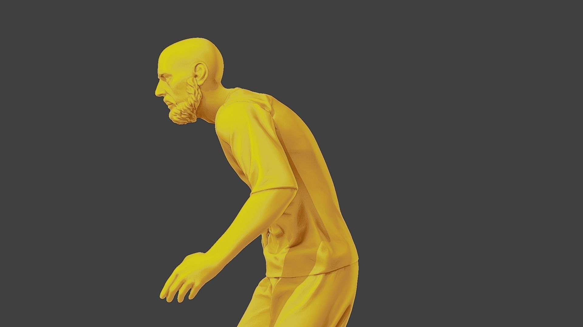 Soccer Player SP 036 3D print model_17