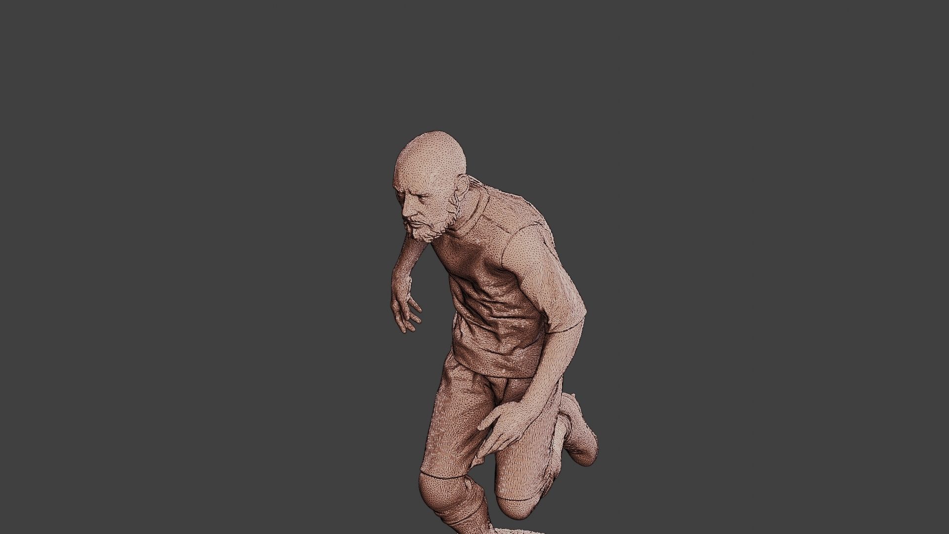 Soccer Player SP 036 3D print model_12