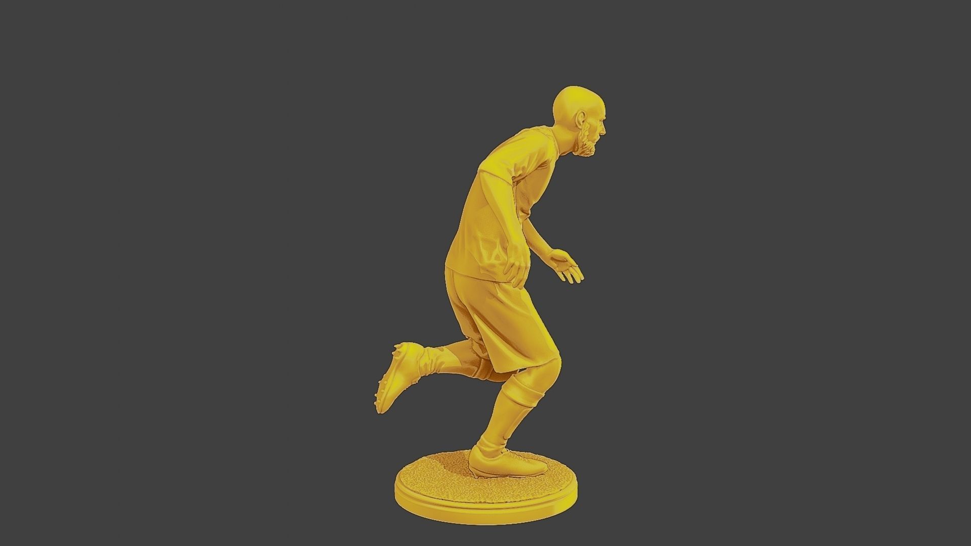 Soccer Player SP 036 3D print model_8