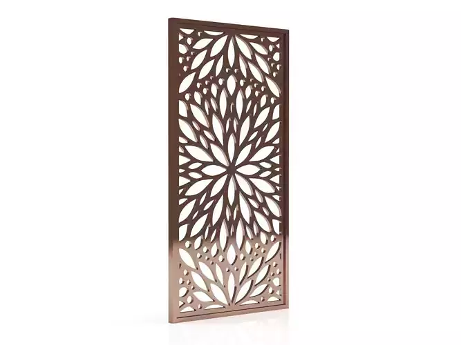 Decorative Pattern CNC Wall Partition 3d Panel 001