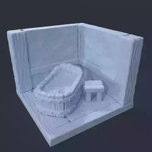 Bedroom DnD Set 3D print model 3D print model