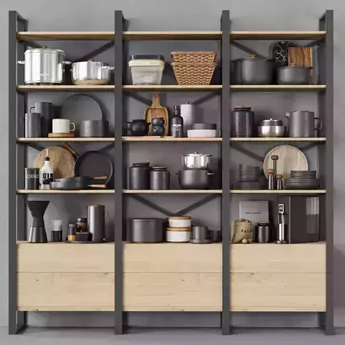 kitchen accessories044 3D model