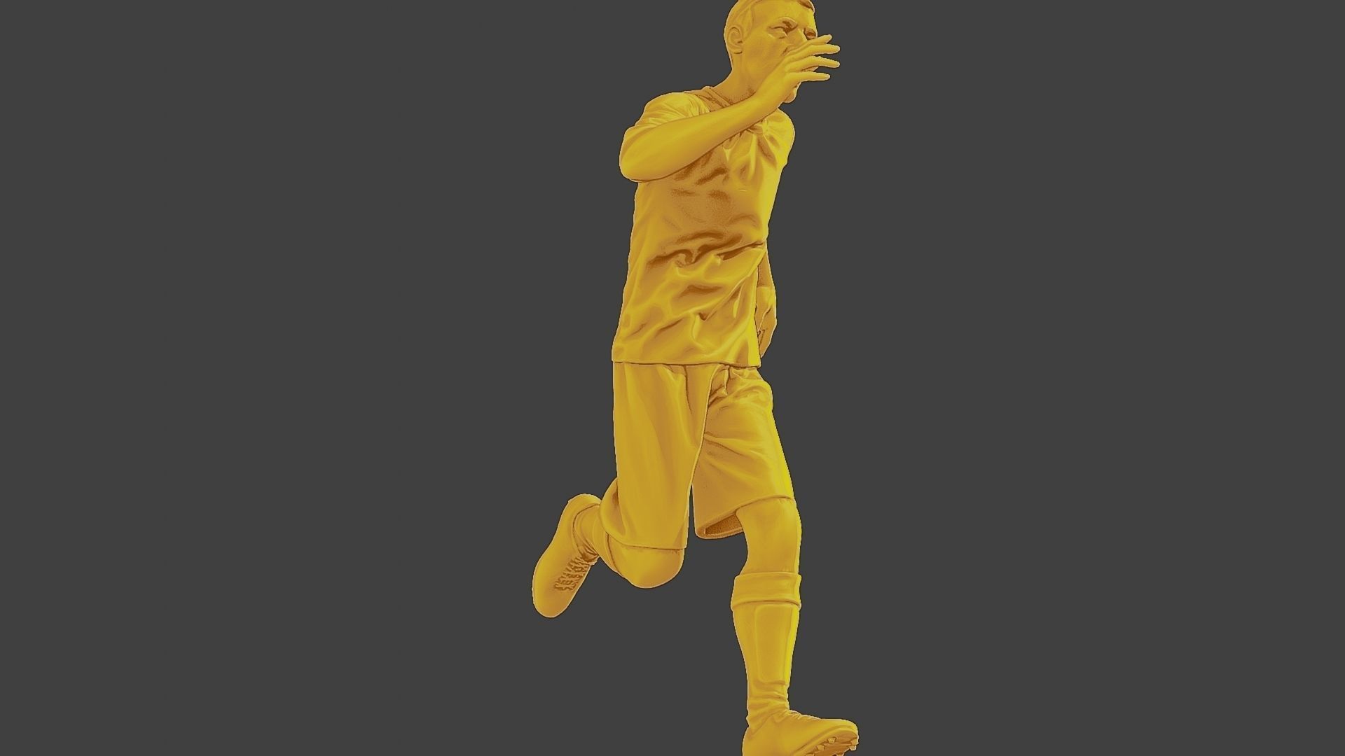 Soccer Player SP 037 3D print model_13