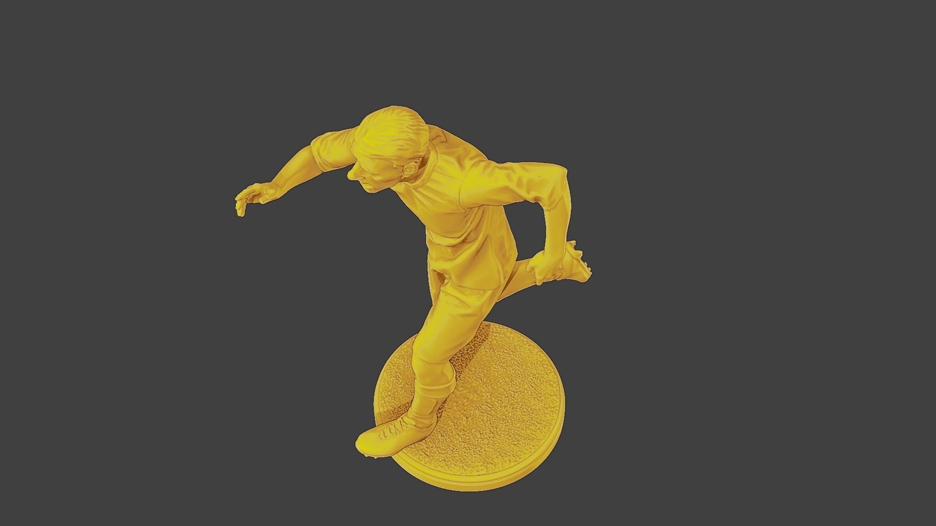 Soccer Player SP 037 3D print model_15