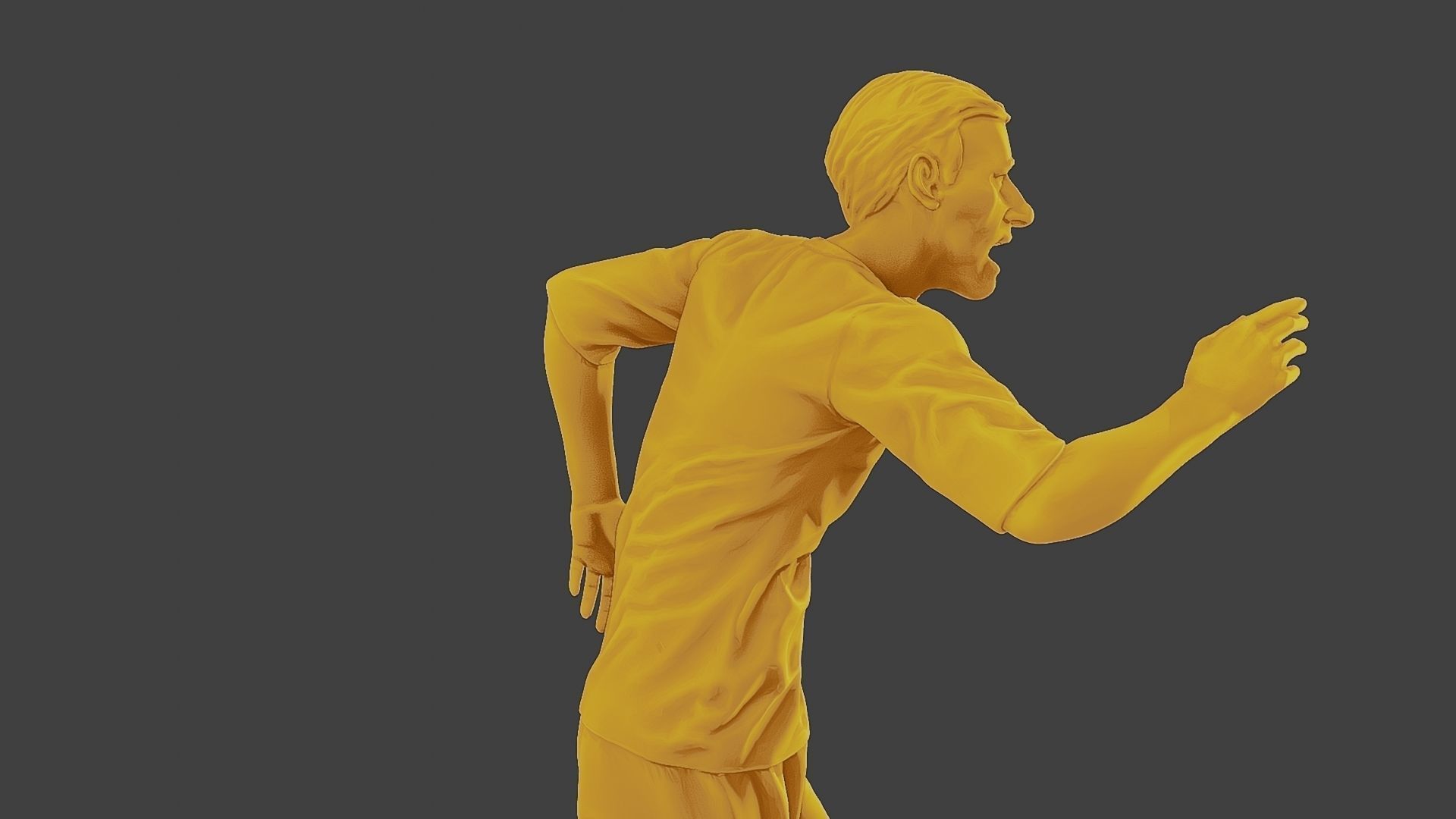 Soccer Player SP 037 3D print model_20