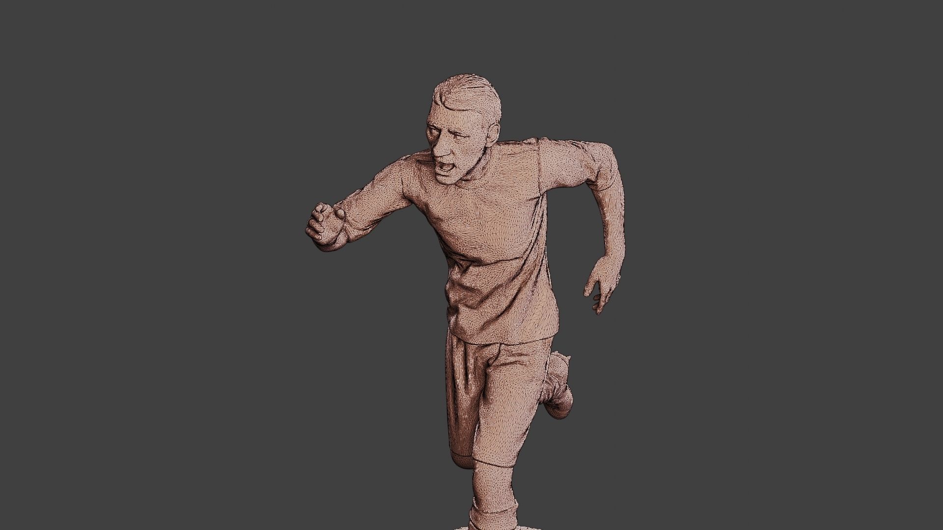 Soccer Player SP 037 3D print model_12