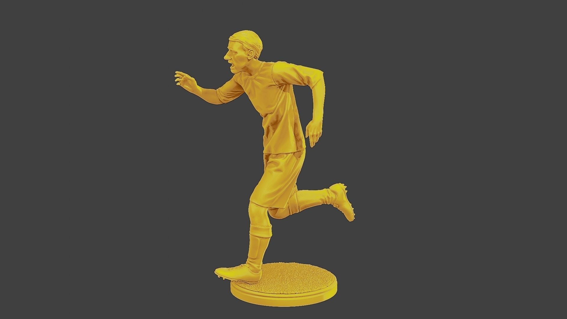 Soccer Player SP 037 3D print model_3