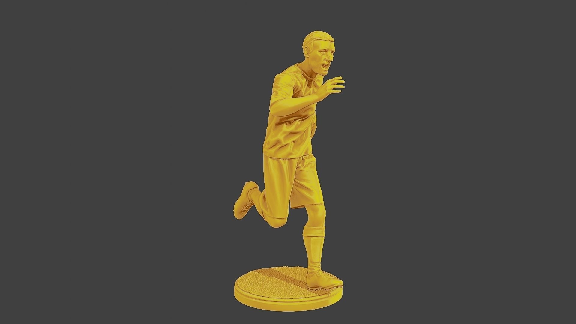 Soccer Player SP 037 3D print model_10