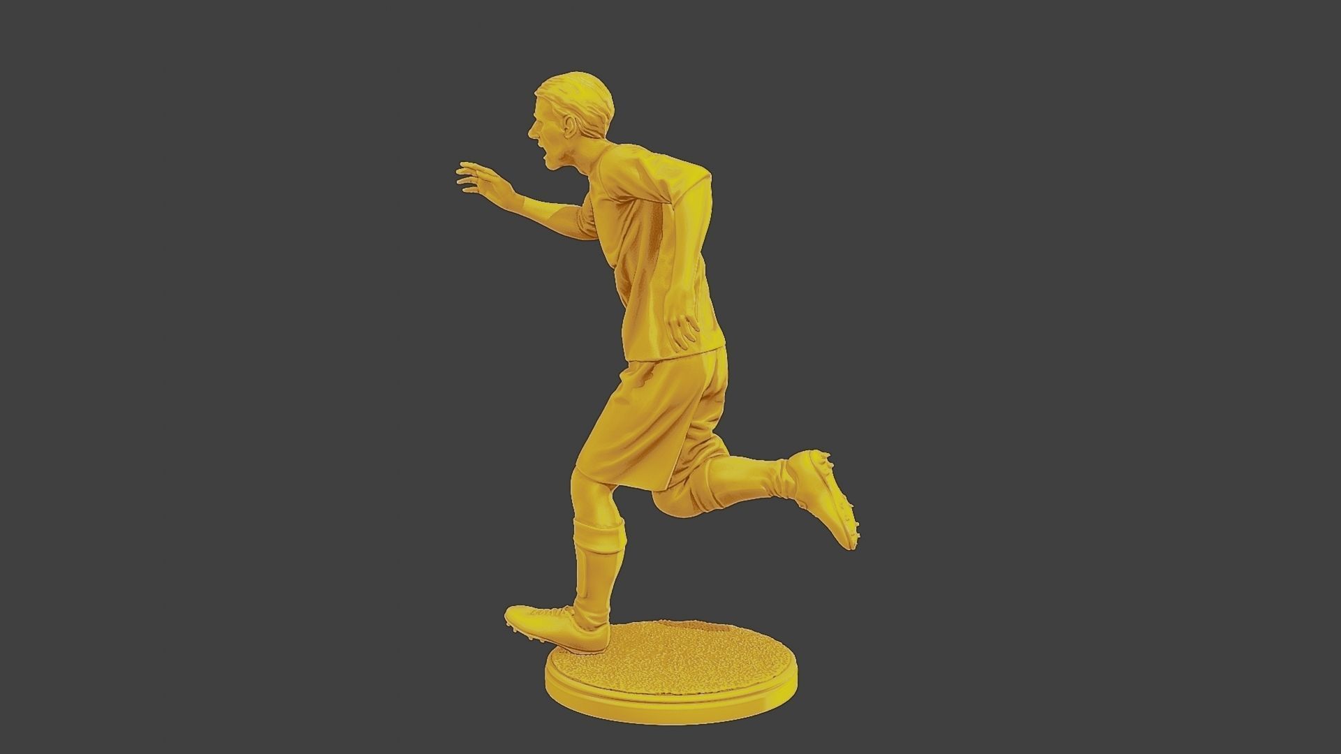 Soccer Player SP 037 3D print model_4
