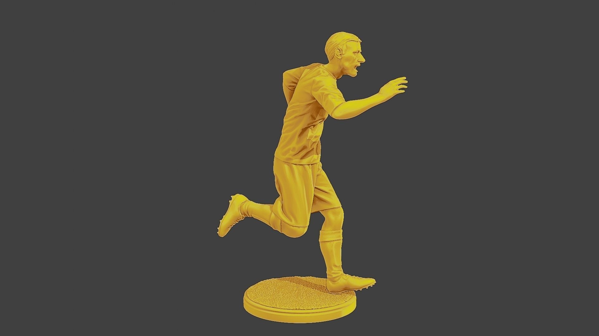 Soccer Player SP 037 3D print model_9