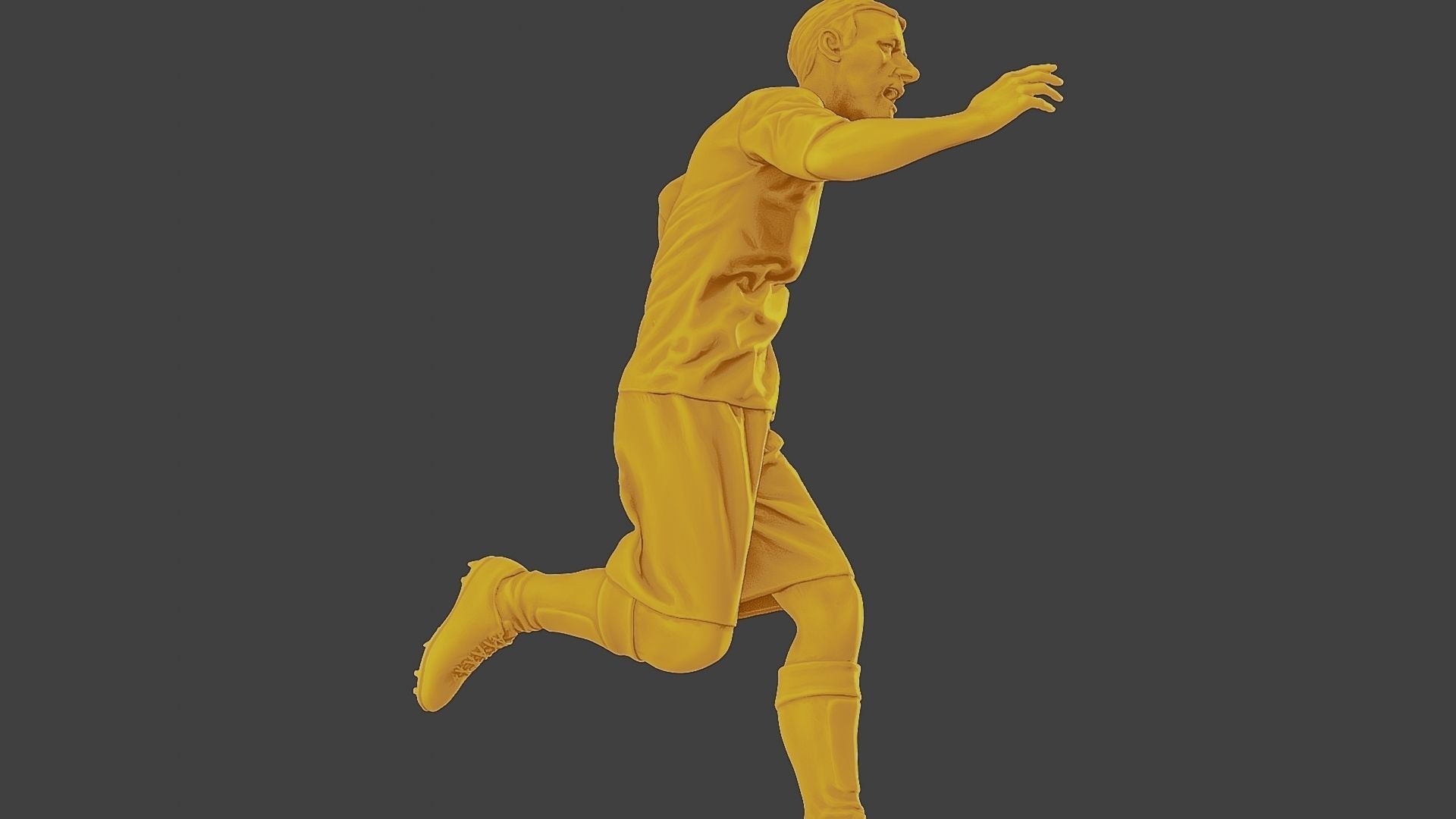 Soccer Player SP 037 3D print model_29