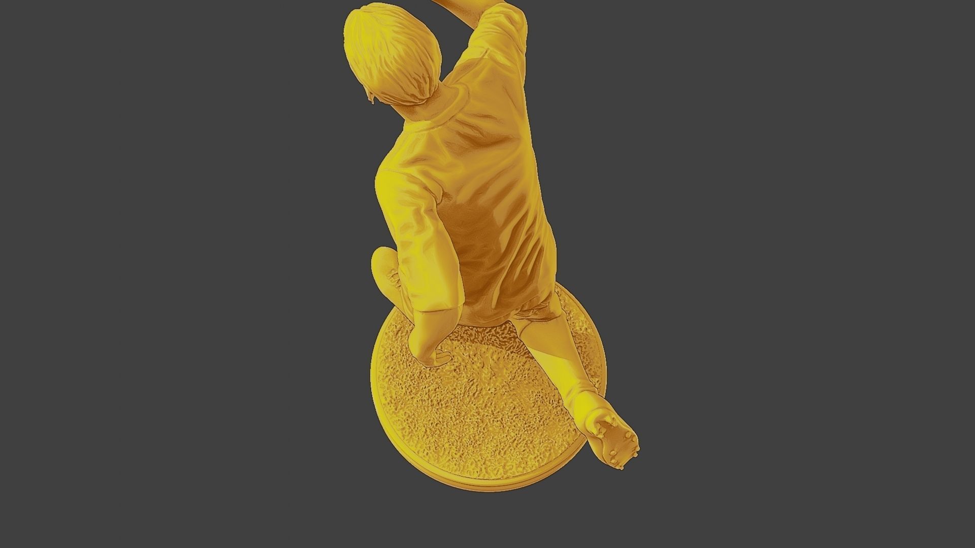 Soccer Player SP 037 3D print model_16