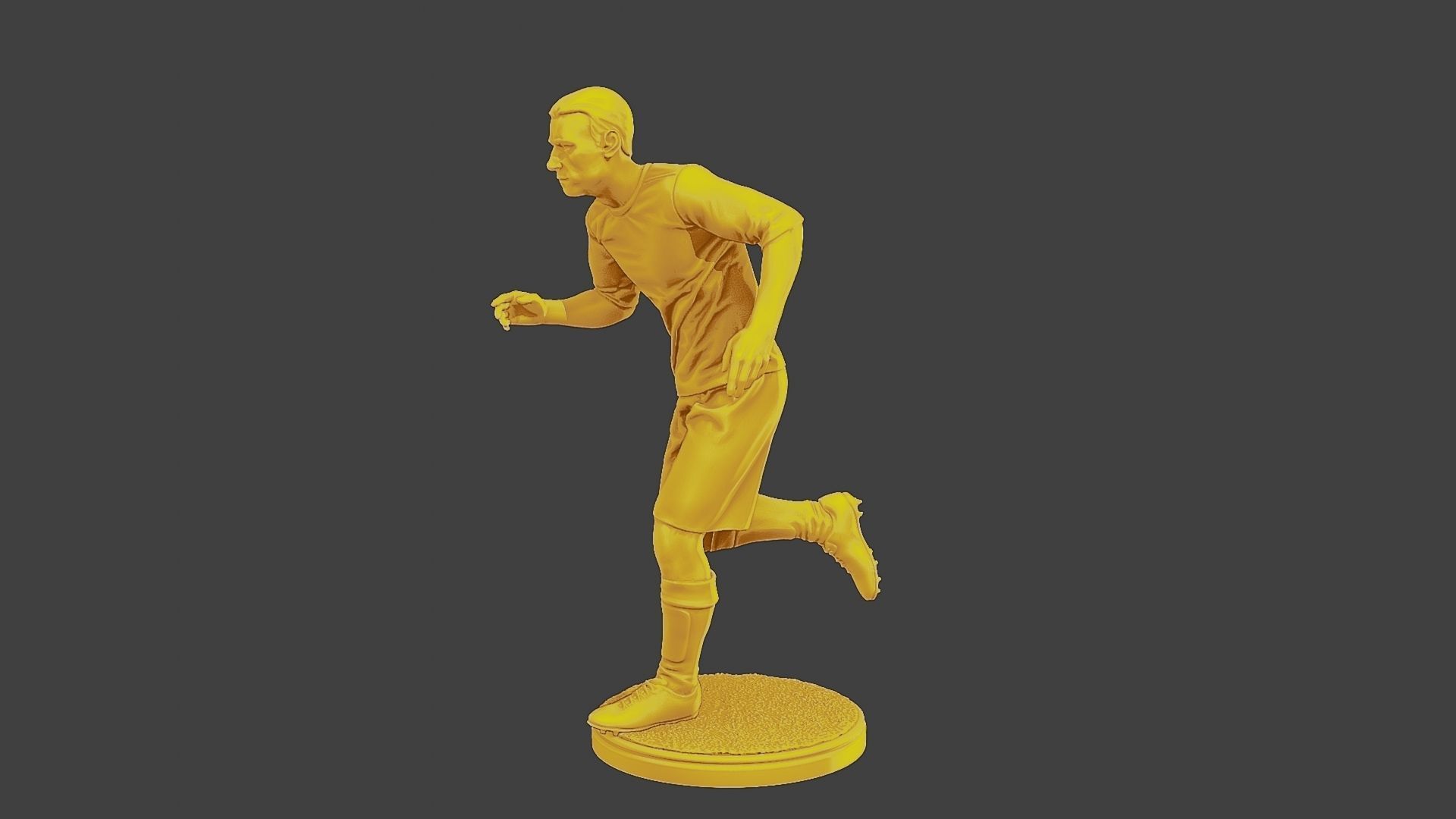 Soccer Player SP 038 3D print model_3
