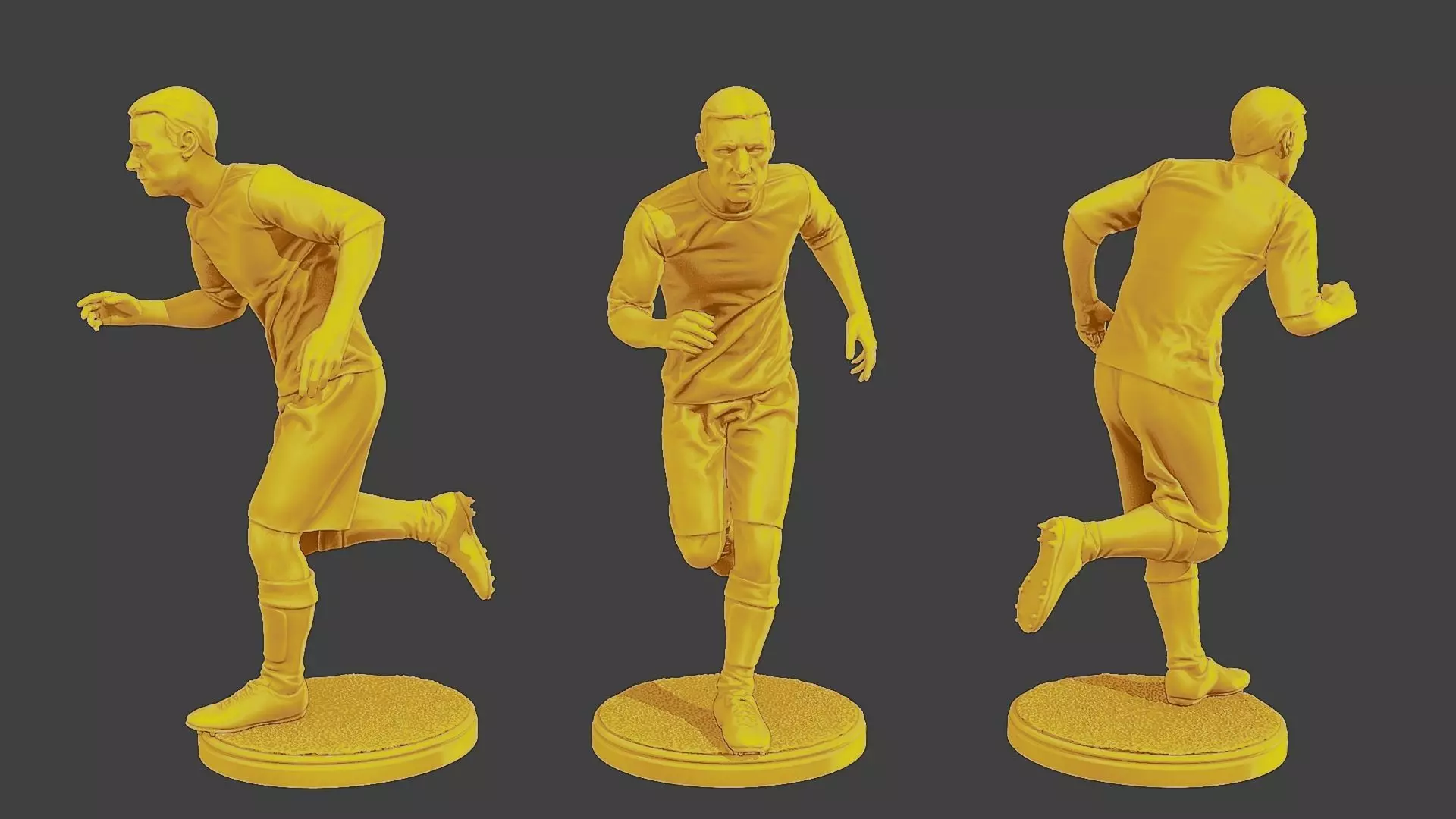 Soccer Player SP 038 3D print model_0