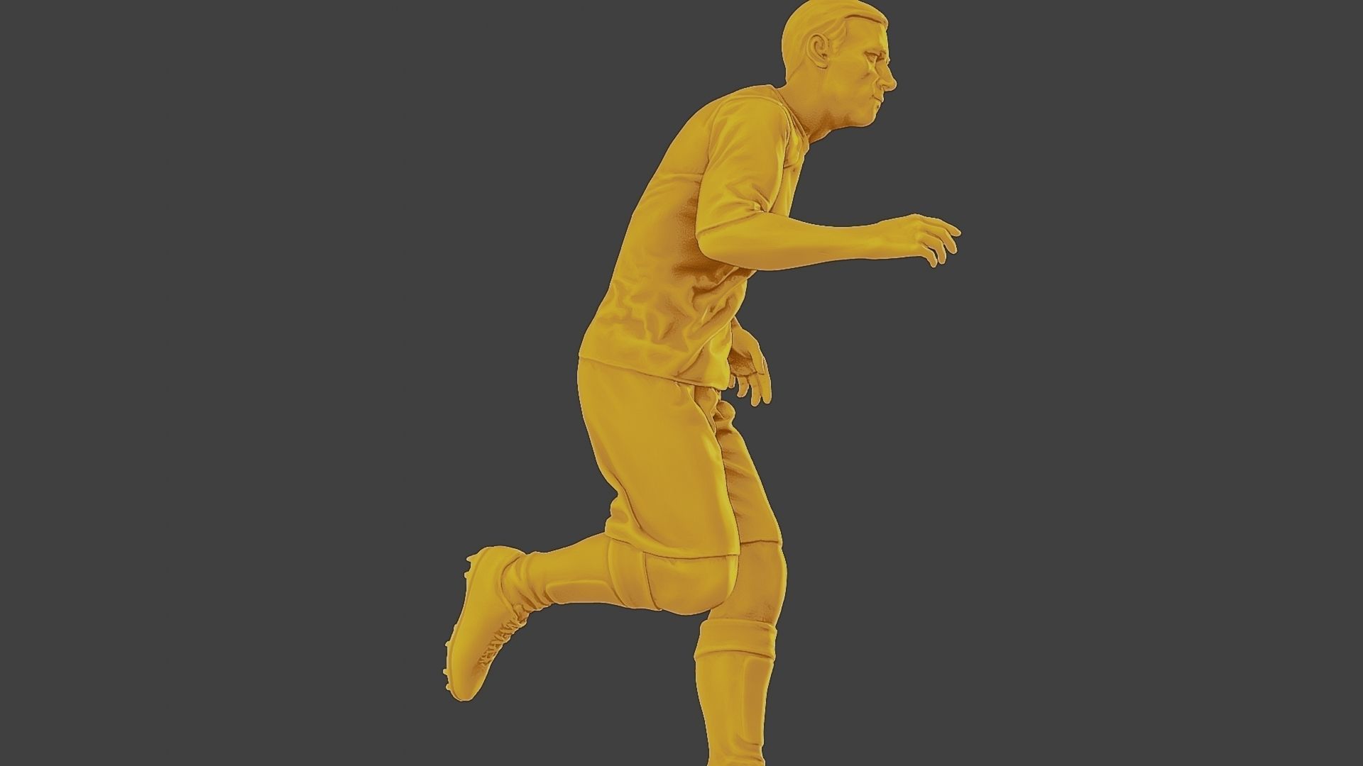 Soccer Player SP 038 3D print model_29
